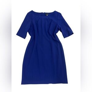 Tahari Arthur S. Levine Royal Blue Sheath Dress Size 12
